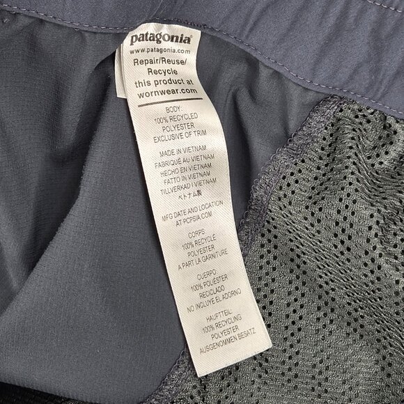 Patagonia Terrebonne Joggers Mens Large Gray Trail Sweatpants Lightweight Gorp - Picture 15 of 16